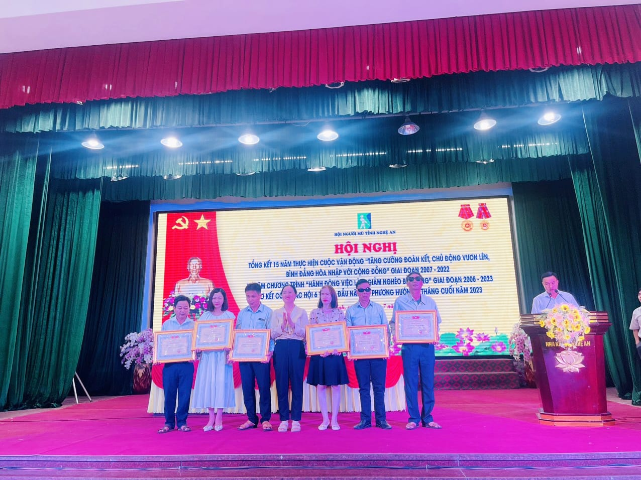 Tỉnh hội Nghệ An tổng kết 15 năm thực hiện cuộc vận động “Tăng cường đoàn kết, chủ động vươn lên, bình đẳng hòa nhập với cộng đồng” và Chương trình hành động “Việc làm, giảm nghèo bền vững”